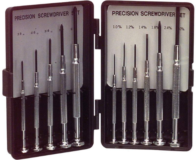 RND Lab - Skruetrækkerens Phillips/Track Precision 11 dele