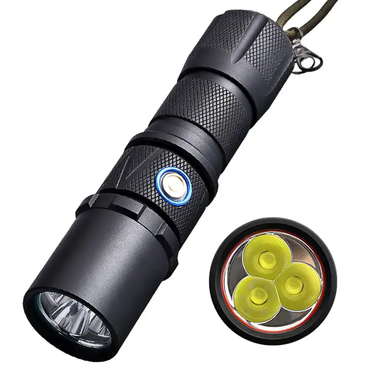 LED -lommelygte - Multibeam