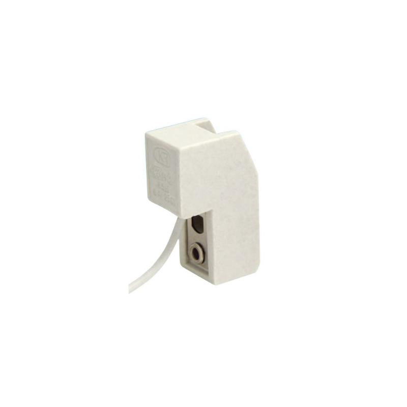 Lampestikken R7S 6A 250V keramisk hvid