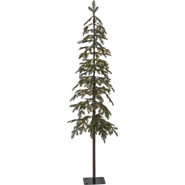 Julgran med LED Grantorp Grön