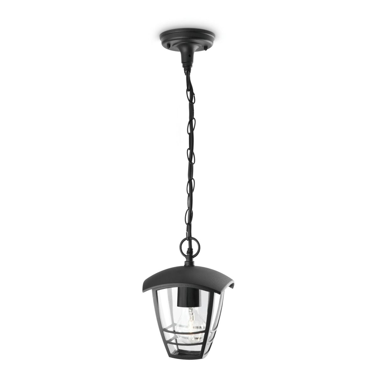 Philips - Creek Pendant Ceiling black 1x60W 230V