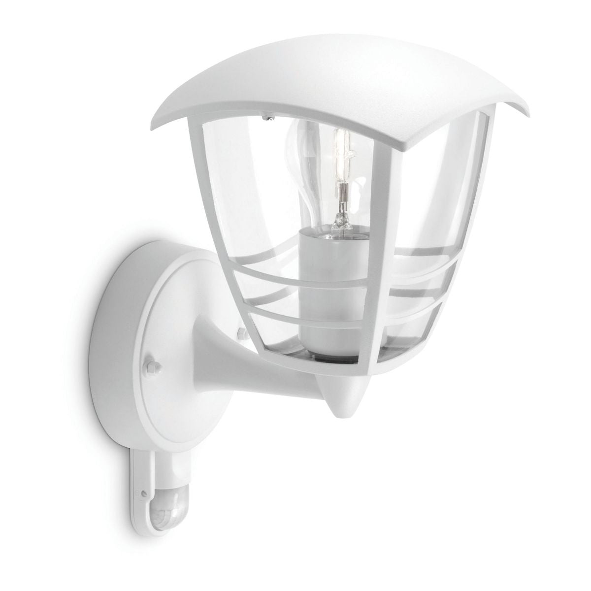 Philips - Creek IR wall lantern white 1x60W 230V
