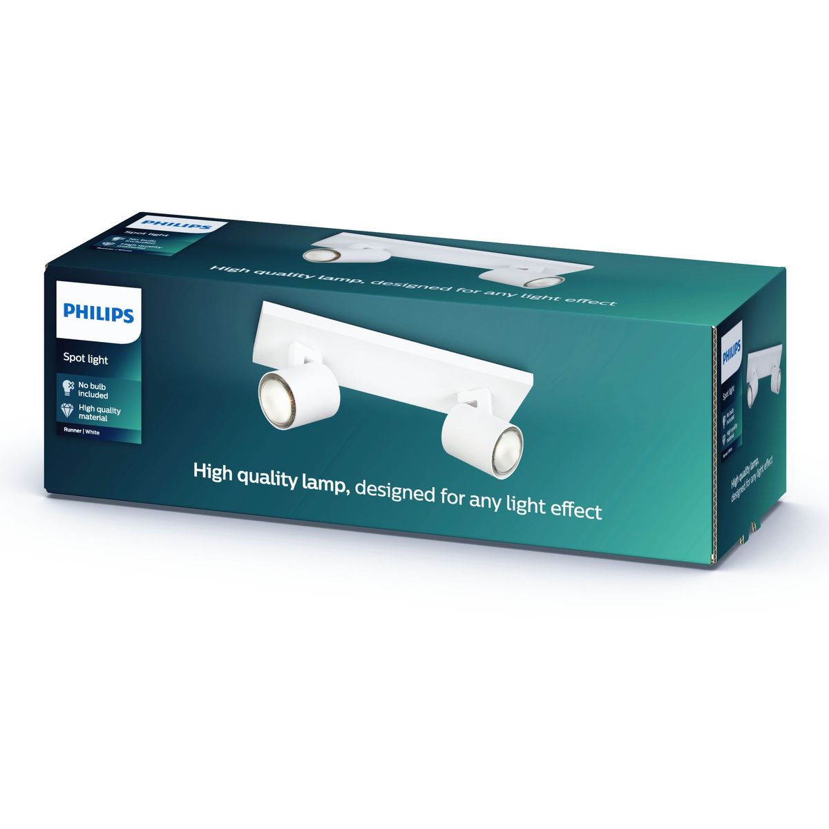 Philips - Runner bar/tube white 2x50W 230V