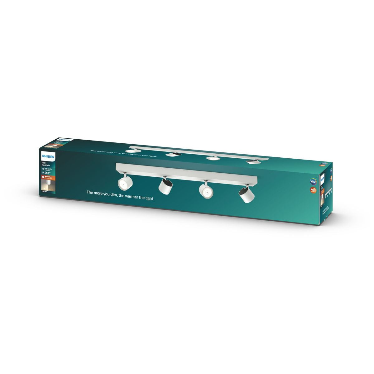 Philips - STAR bar/tube white 4x4.5W SELV