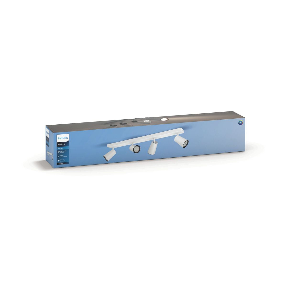 Philips - PAISLEY bar/tube white 4xNW 230V
