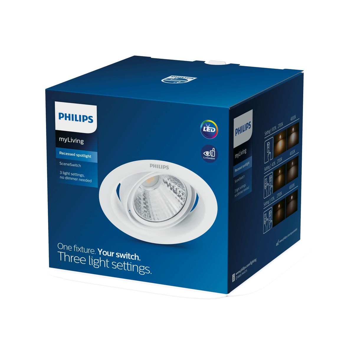 Philips - 59555POMERON DIM 070 5W 40K EU recessed