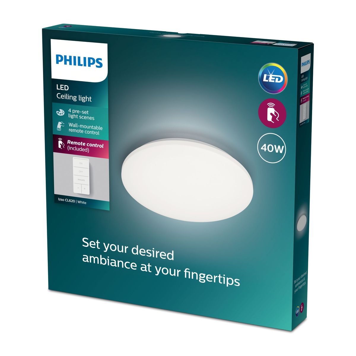 Philips - Izso CL620 AIO RD 40W 27-40-65K W RC