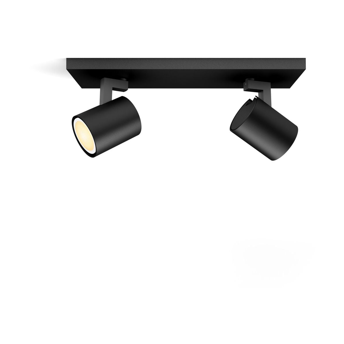 Philips - Runner Hue bar/tube black 2x4.2W