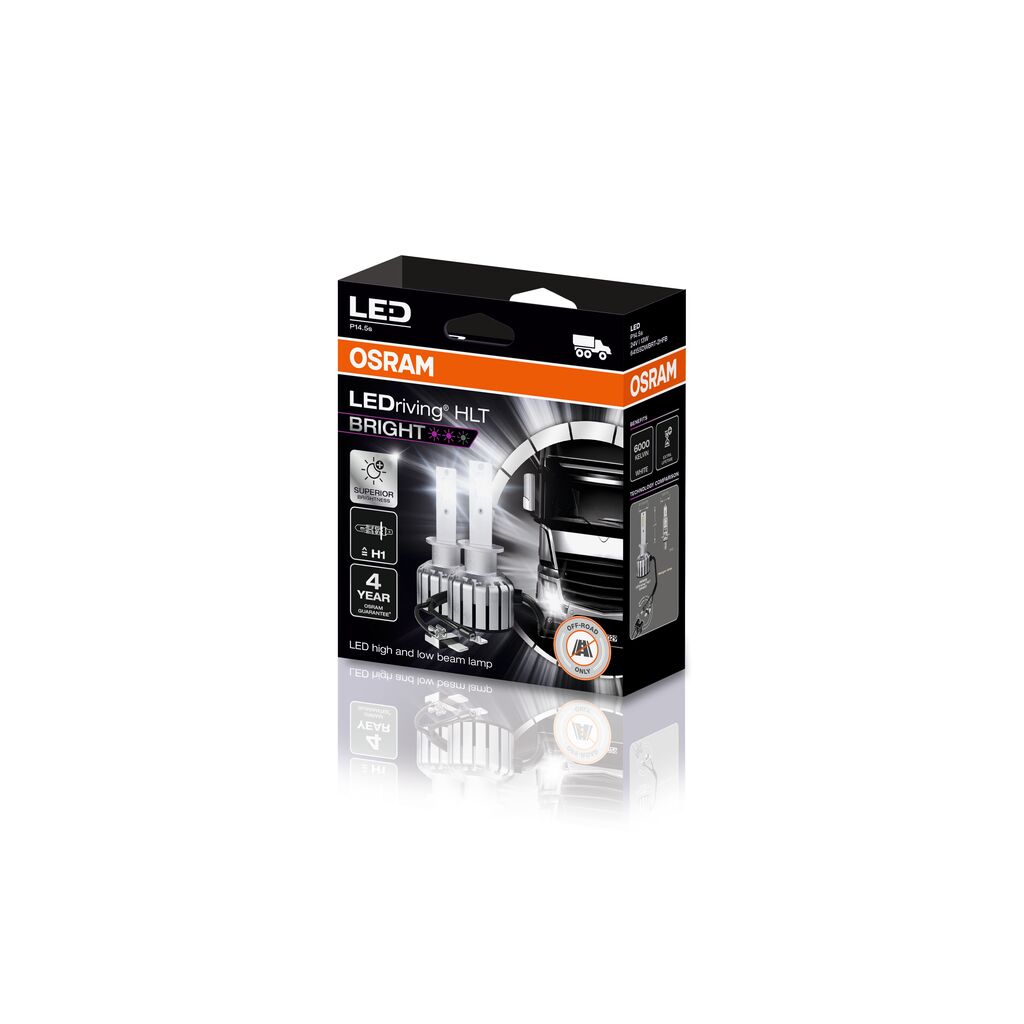 OSRAM-ledning af HLT Bright-off-road H1 hovedsageligt til spotlights-dimlis-applikation