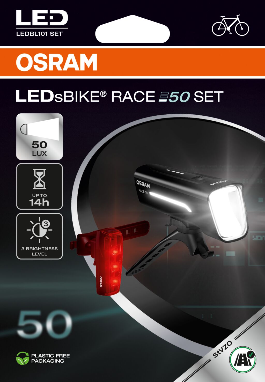 Osram LEDSBIKE RACE 50 sæt