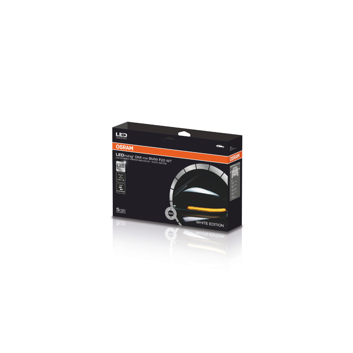 OSRAM LED Rring DMI til BMW - Flashers in Ydre bageste spejle - Hvid