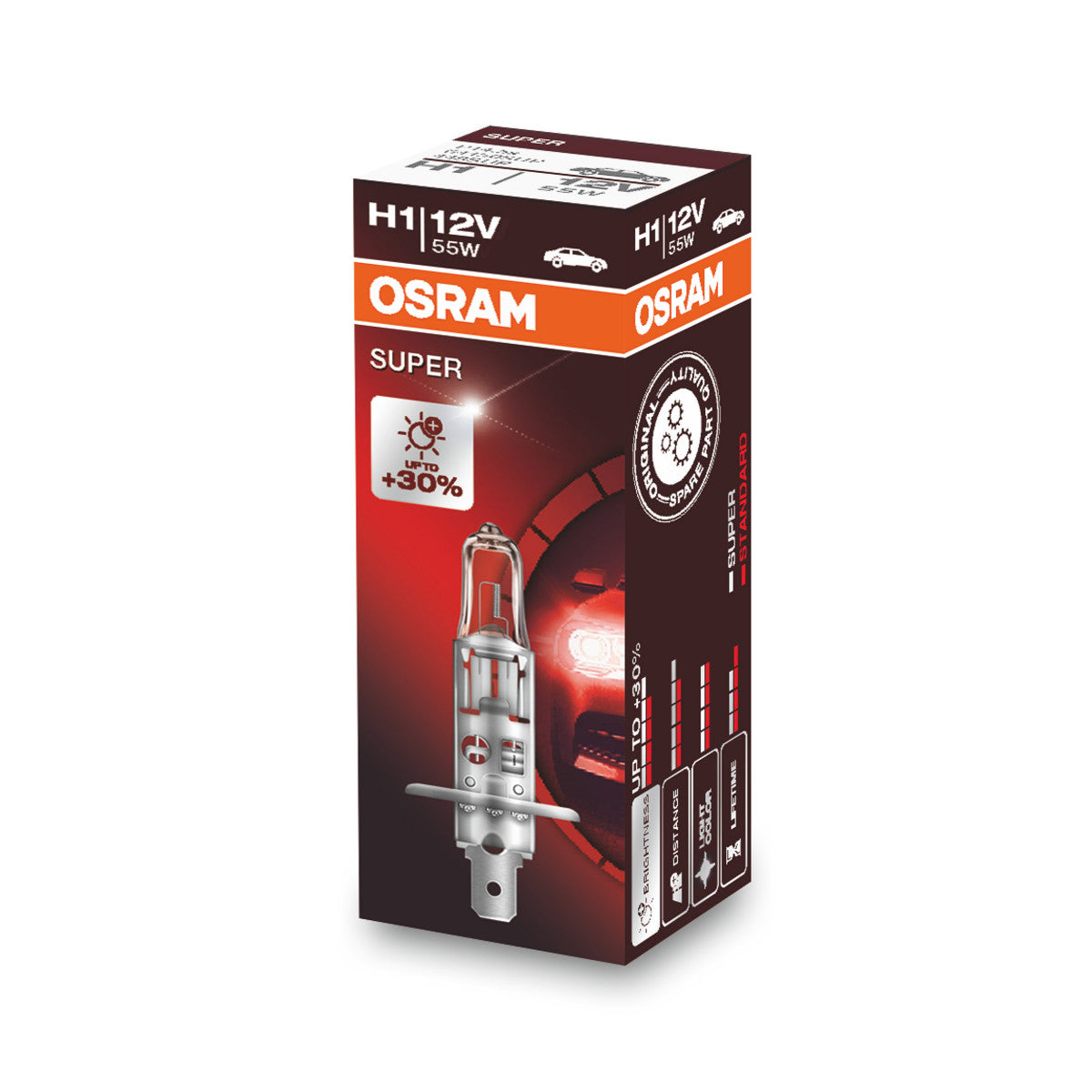 Osram Super - H1 Halogen forlygter lampe