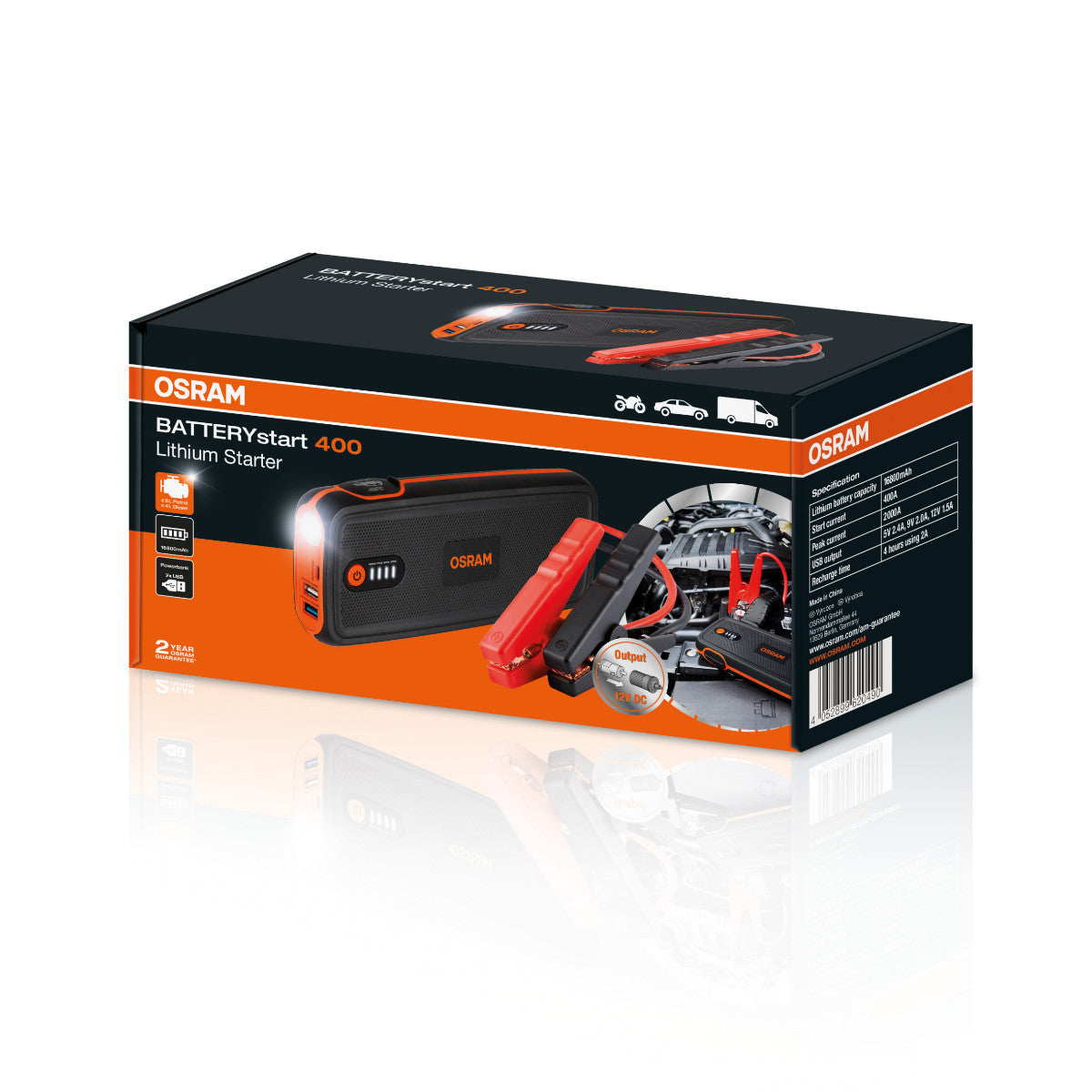 Osram Battery Start - 400 Lithium Starter