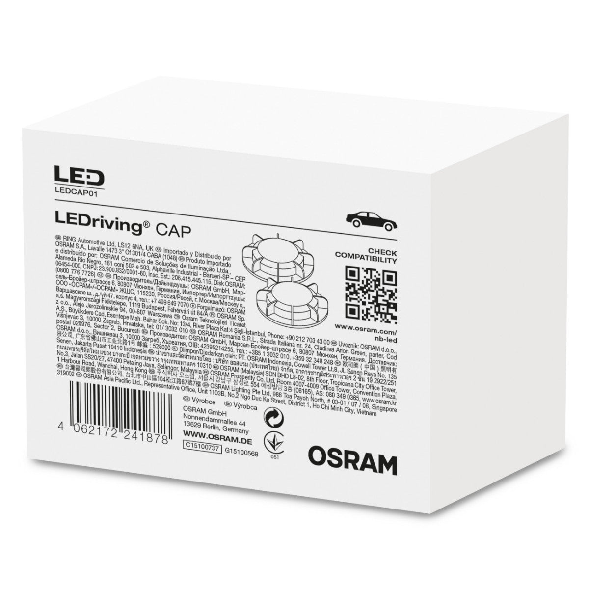 OSRAM LED RRIVE CAP - LEDCAP01