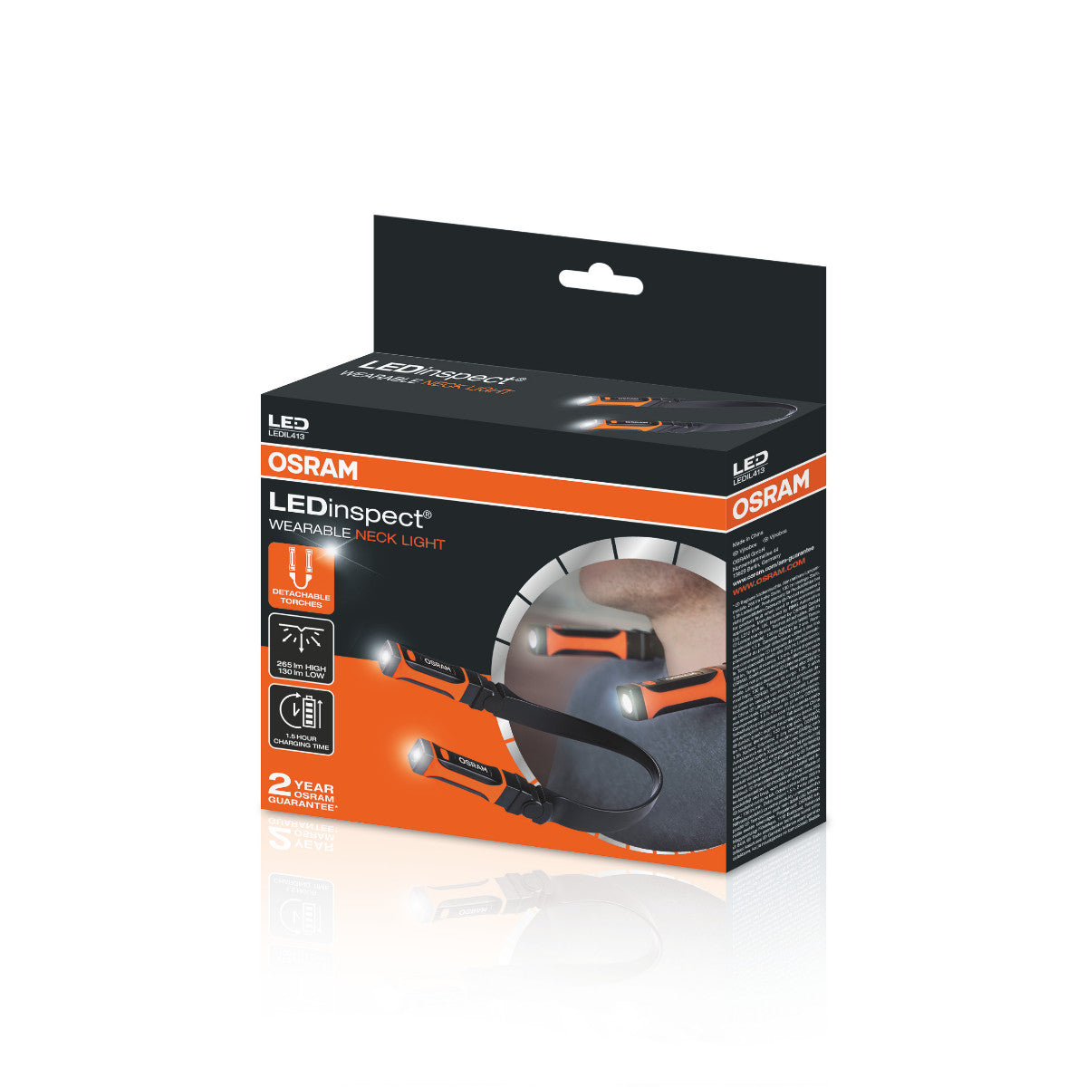 OSRAM -inspektionslampe - LED -inspektionslys - 1 -85W - 6500K