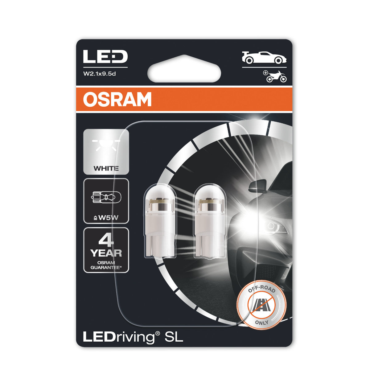 OSRAM LEDriving SL - Off-roadW5 W - hvid