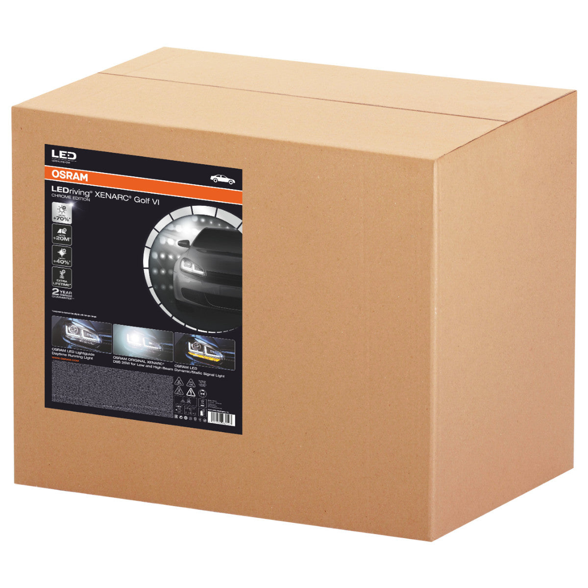 OSRAM -ledning Xenarc Chrome Edition VW Golf VI - Forlygter
