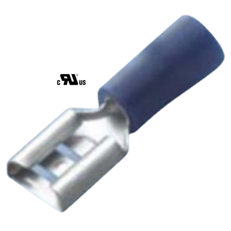 Bladstift vinylblå 4,8 x 0,8 mm - 10 stk