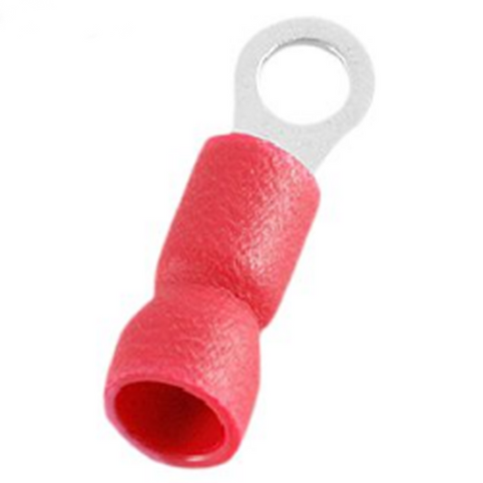 Ring kabelsko Rød 8,4mm 5/16 1,5mm2 - 10 stk