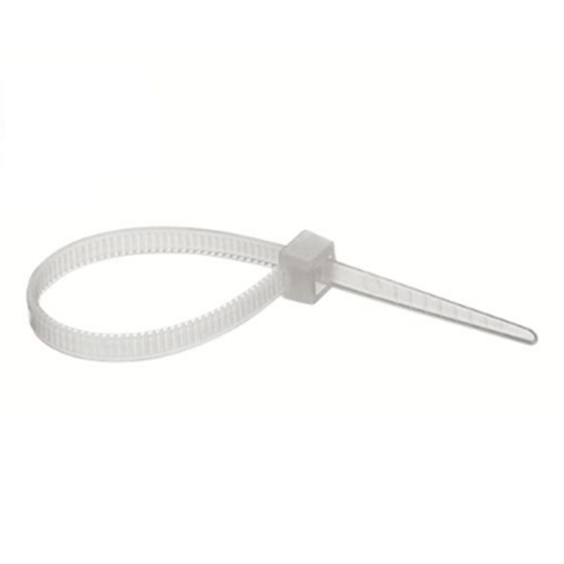 Kabelbånd 200 x 2,5 mm hvid - 100 stk