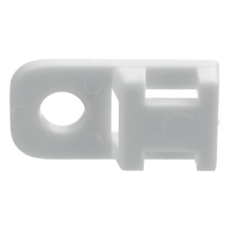 Kabelbinder anker 4,6 mm Hvid Polyamid - 10 stk