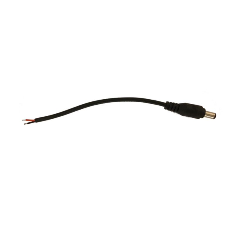 Kontakt DC Mand med 15 cm ledning 12V/24V