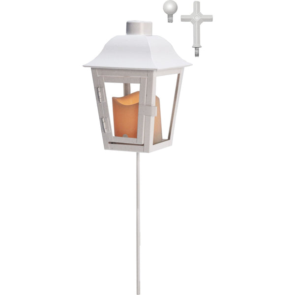Star Trading - Lantern Serene - 46 cm - Hvid