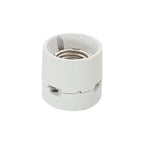 Lamper Socket E27 50mm keramik hvid