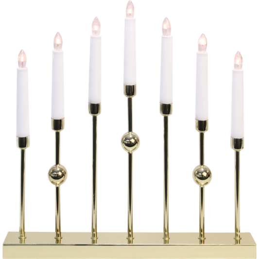 Ljusstake Gustavo Mässing