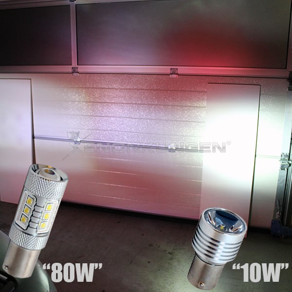 BA15S | 1156 LED Baggrundslys 10W