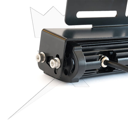 Led rampe Pakke LUXTAR® X24 Spot - Forsænket | 240W