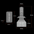 LUXTAR® Premium Canbus H4 LED