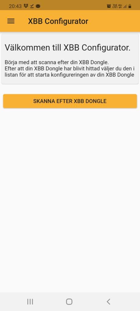 XBB Smart knap