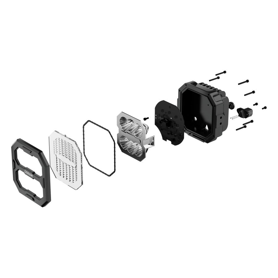 LEDriving® Arbetsljus Cube PX4500 Flood - bild 3