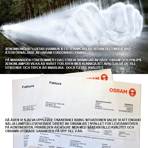 D2R Osram Xenarc® Original - bild 3