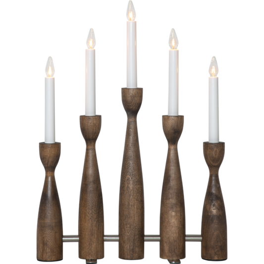 Ljusstake Midja 2.0 Brun