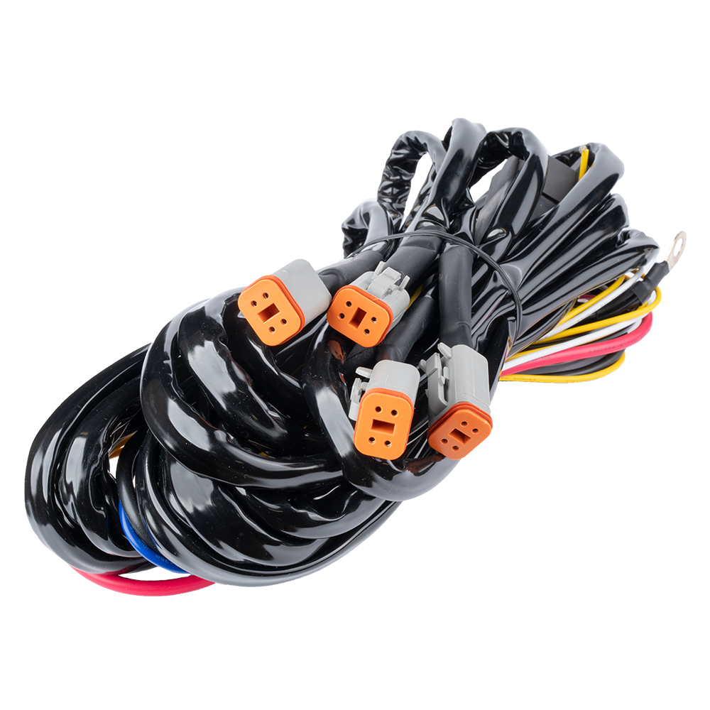Luxtar Relæ kabelsæt DT-4 X4 12V 80A Relæ