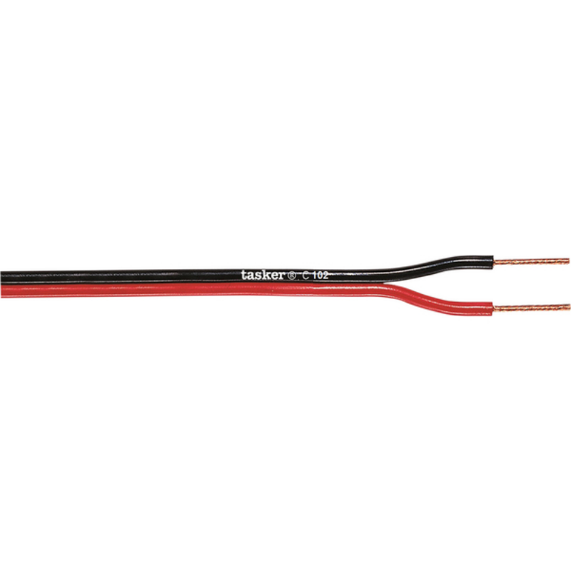 Kabel 2x 0,75 mm² Urskueret pr. Meter
