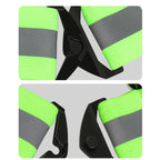 LED Reflex Vest - Sportglo White & Red