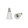 Adapter/lampesikket E14/E27 Plastik