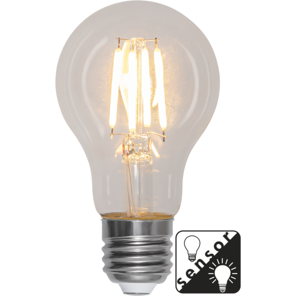 Star Trading - LED lampe E27 A60 Sensor klar - 4,2w