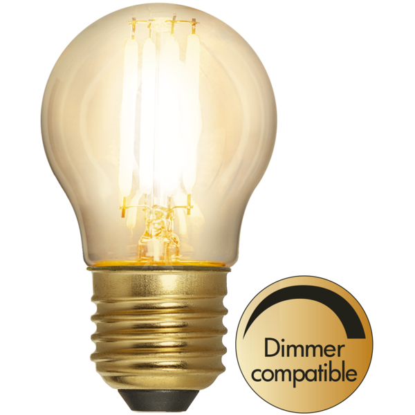 Star Trading - LED LAMP E27 G45 Soft Glow - 4.0W - 2100K - Dæmpbar