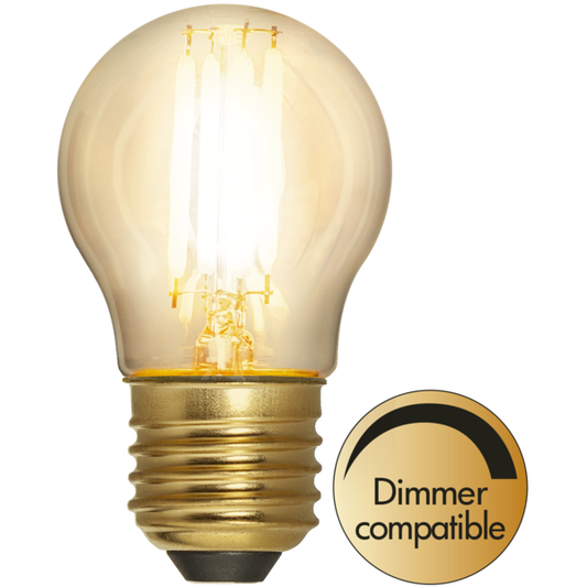 Star Trading - LED LAMP E27 G45 Soft Glow - 4.0W - 2100K - Dæmpbar