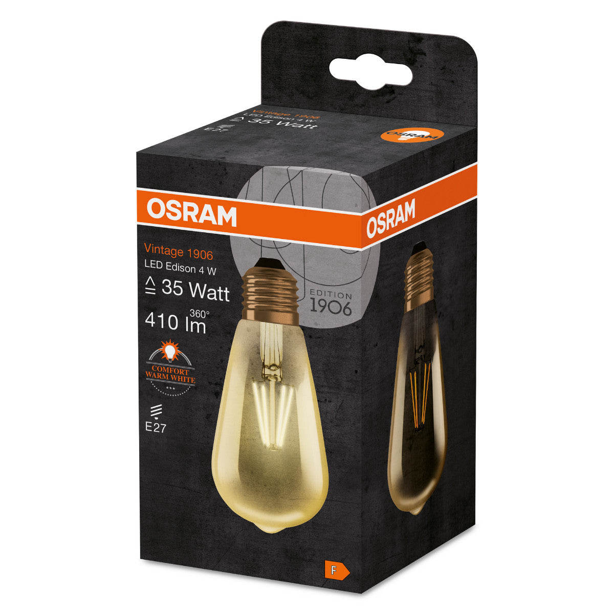 OSRAM LED-LAMPA KLAR (35) E27