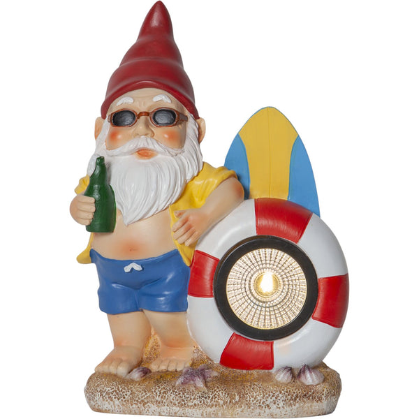 Star Trading - Solar Cell Lighting - Solar Cell Decoration Gnomy - Multi - 23 cm