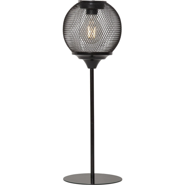 Starhandel - Solcellebelysning - Solcelle -dekoration Sollys - Tabel - Sort - 45 cm