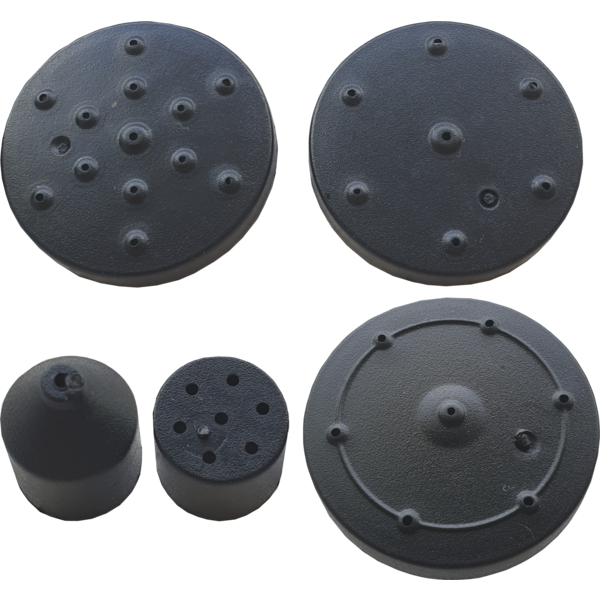 Star Trading - Solcellebelysning - Solcelle dekoration Fountain - Sort - 10cm Lysfarve RGB (Rød-Grøn-Blå)