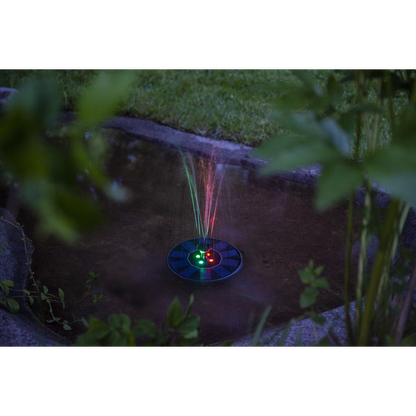Star Trading - Solar Cell Lighting - Solar Cell Decoration Fountain - Sort - 10 cm