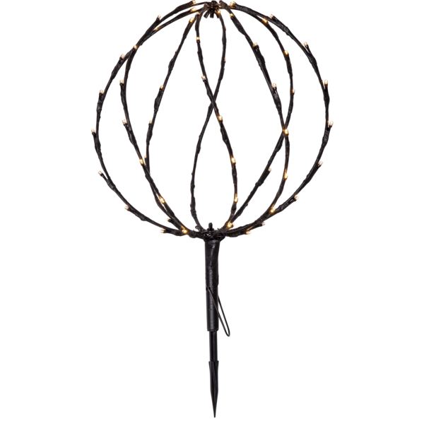 Utomhusdekoration Sphere Svart