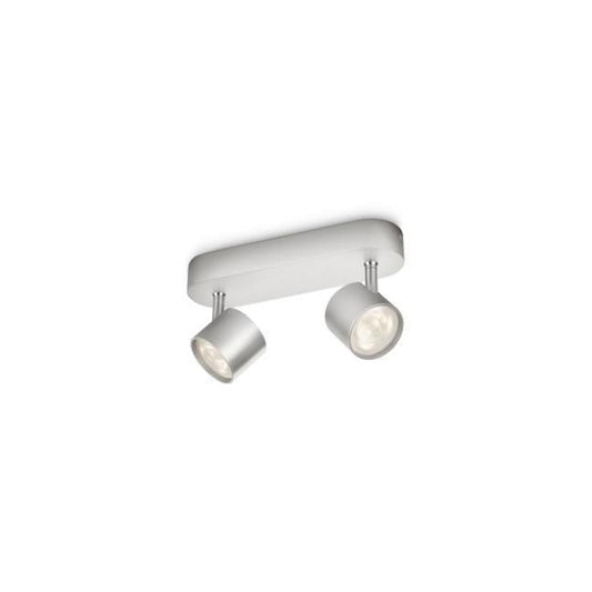 Philips - STAR bar/tube aluminium 2x4.5W SELV